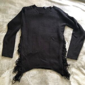 Black Moonbeam knit sweater size small